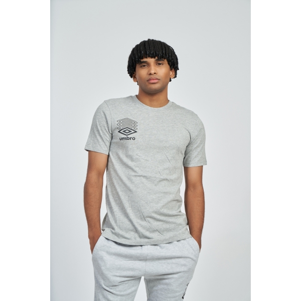 Camiseta Umbro Terrace Graphic Tee Grey Marl