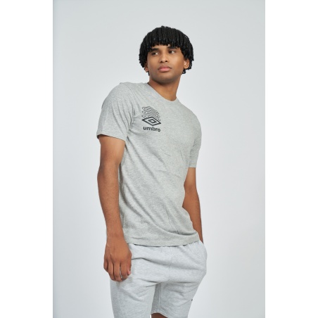 Camiseta Umbro Terrace Graphic Tee Grey Marl