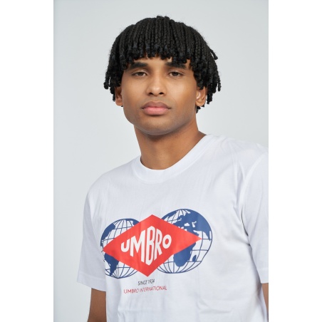 Camiseta Umbro International Tee Brilliant White