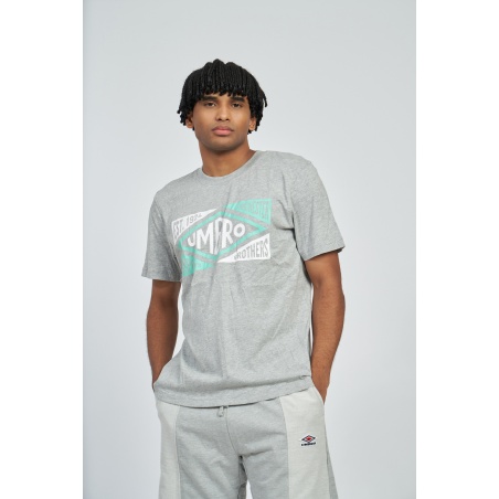 Camiseta Umbro Origins Tee Grey Marl