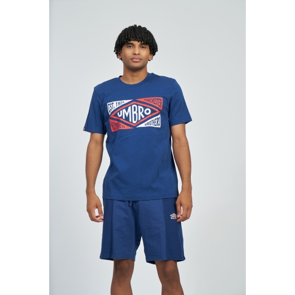 Camiseta Umbro Origins Tee Estate Blue
