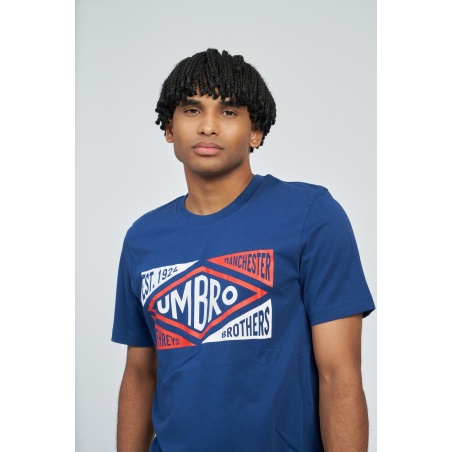 Camiseta Umbro Origins Tee Estate Blue