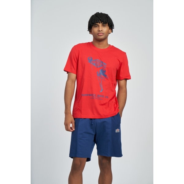 Camiseta Umbro Humphreys Bros Tee Vermillion