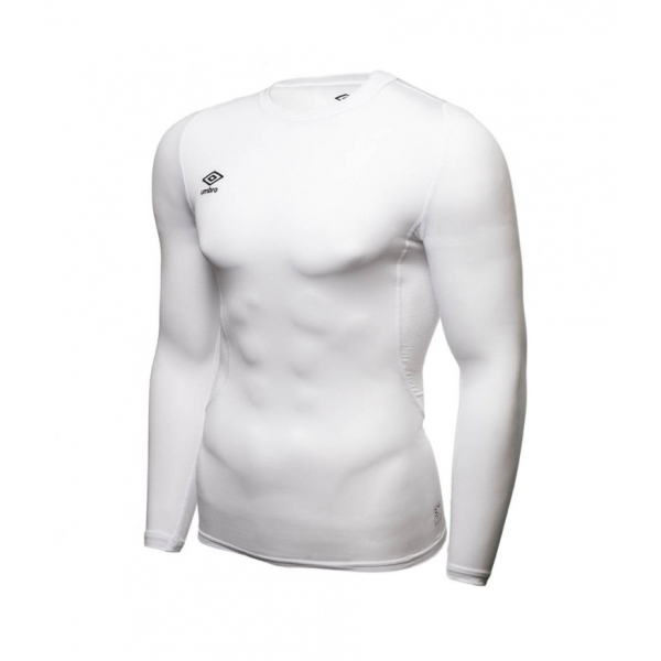 Camiseta Térmica Umbro Core L/S Crew Baselayer Blanca