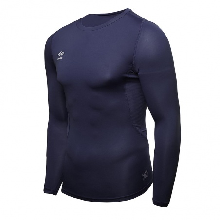 Camiseta Térmica Umbro Core L/S Crew Baselayer Navy
