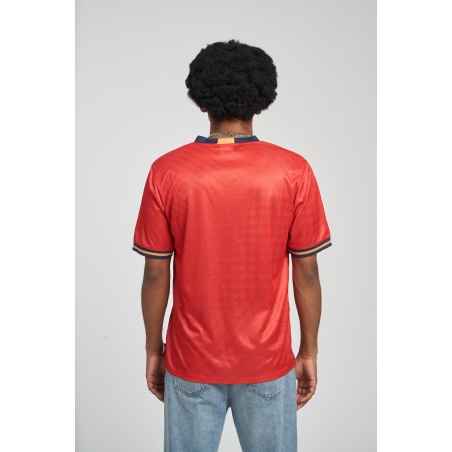 Camiseta Umbro Spain Iconic Graphic Jersey High Risk Red