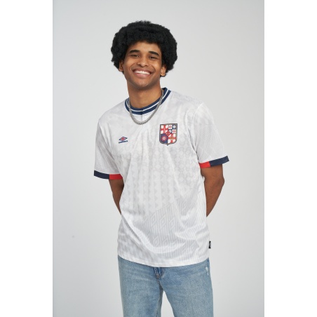 Camiseta Umbro England Iconic Graphic Jersey Brilliant White