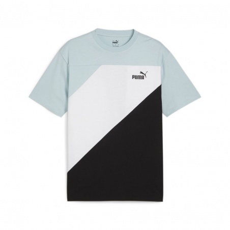 Camiseta Puma Power Colorblock Azul