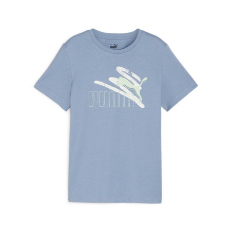 Camiseta Puma ESS+2 Logo Lab Summer Azul