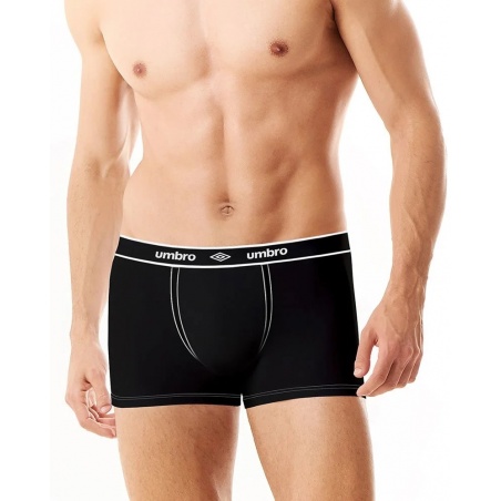 Boxer Umbro Stretch Cotton Negro
