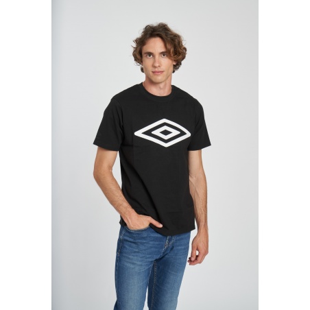 Camiseta Umbro Delphinus Black / White