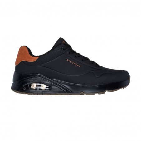 Zapatilla Skechers Uno - Suited On Air Negra