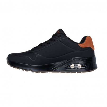 Zapatilla Skechers Uno - Suited On Air Negra