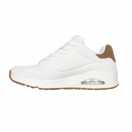 Zapatilla Skechers Uno - Suited On Air Blanca