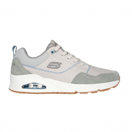 Zapatilla Skechers Uno - Retro One Gris