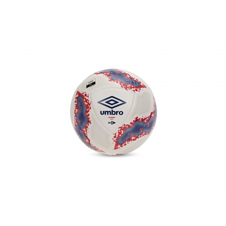 Balón de Fútbol Umbro Neo Swerve Match FB White / Estate Blue / Red