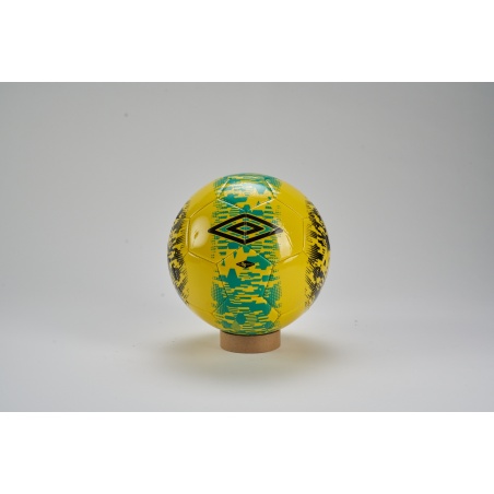 Balón de Fútbol Umbro Formation Recreational Safety Yellow / Black / Golf Green