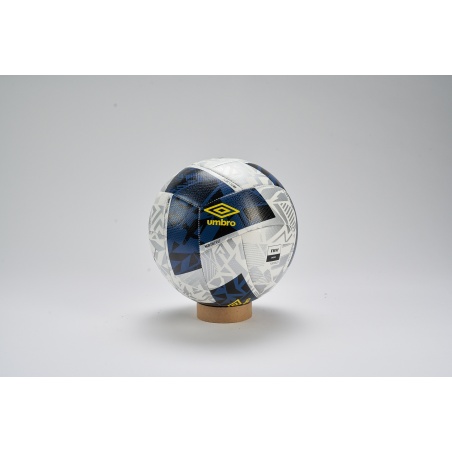 Balón de Fútbol Umbro Neo Swerve White / Blazing Yellow / Poseidon