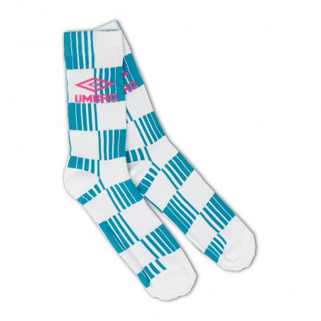 UMSM0316-S2D FLATLINER SOCK BRIGHT WHITE/COPPER OXIDE/SORBET
