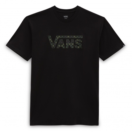 Camiseta Vans Checkered Negra