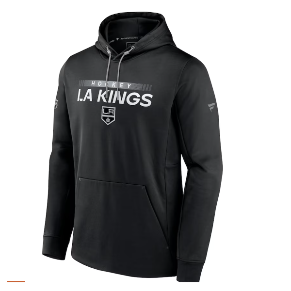Sudadera Fanatics Los Angeles Kings Negra
