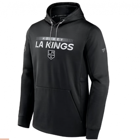 Sudadera Fanatics Los Angeles Kings Negra