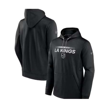 Sudadera Fanatics Los Angeles Kings Negra