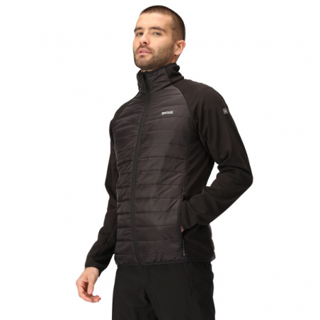 Anorak Regatta Clumber IV Hybrid Negro