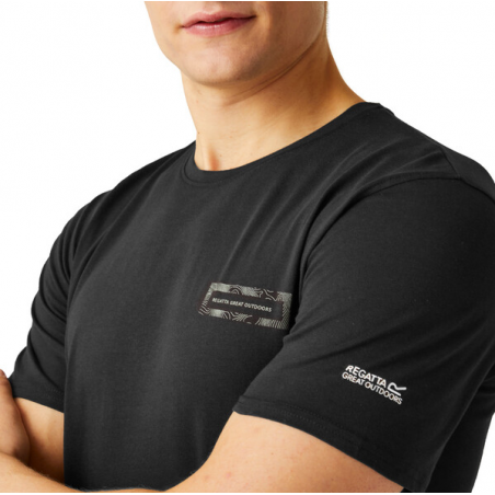 Camiseta Regatta Breezed IV Negra