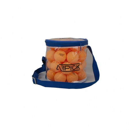 Bolsa 36 pelotas ping-pong naranjas 3***