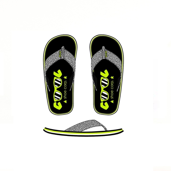 Zapatilla Baño Con Estampado