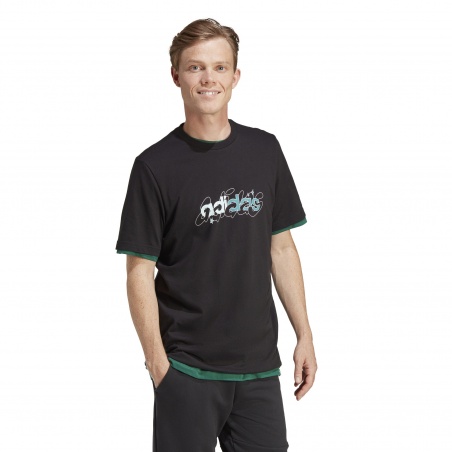 Camiseta Adidas Sportswear Negra