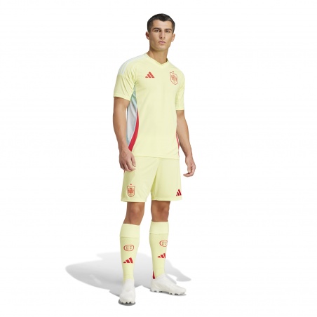 Short Adidas Selección Española 2ª Eurocopa 24 Amarilla