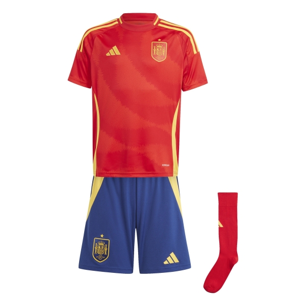 Conjunto Adidas Selección Española 1ª Eurocopa 24 Roja