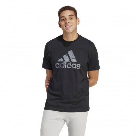 Camiseta Adidas Camo Negra