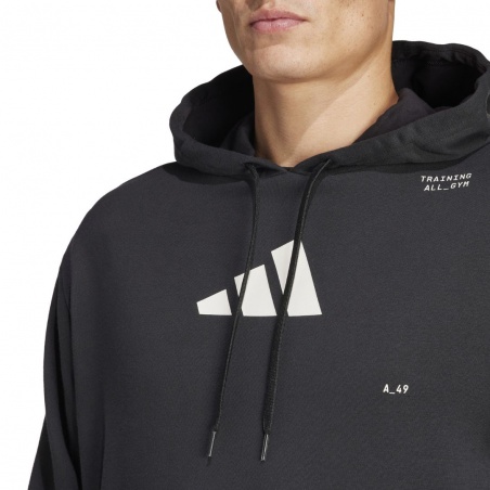 Sudadera Adidas Performance Negra