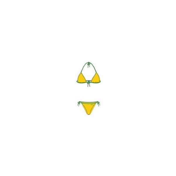 BIKINI K75332 AMARILLO