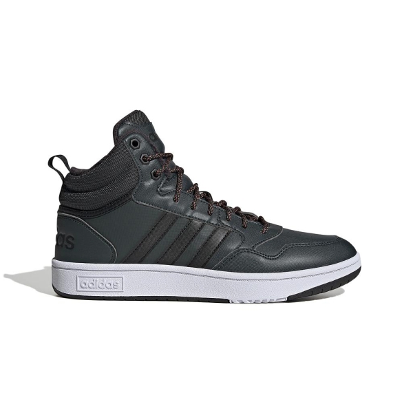 Zapatilla Adidas Hoops 3.0 Mid Verde