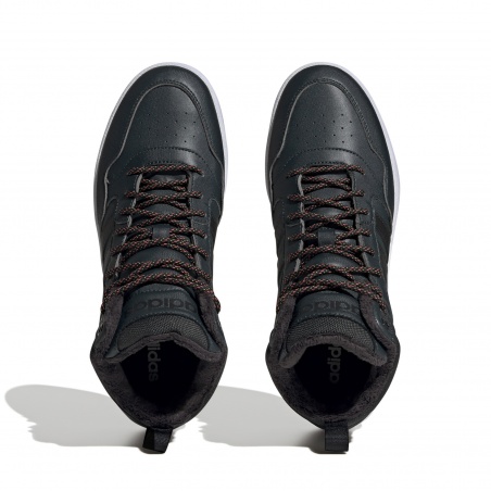 Zapatilla Adidas Hoops 3.0 Mid Verde