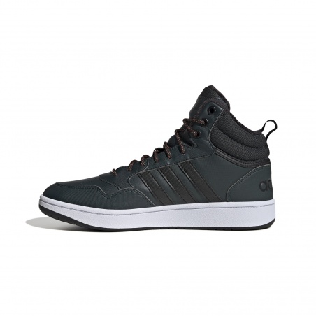 Zapatilla Adidas Hoops 3.0 Mid Verde