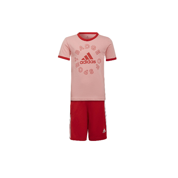 Conjunto Adidas Badge Of Sports Rosa