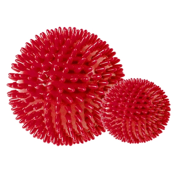 Pelota de masaje antiestrés Ø 10 cm Red