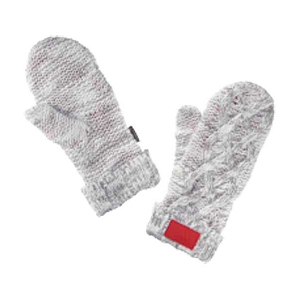 Guante Manopla Lana Adidas Gris