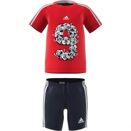 Conjunto Adidas Performance Rojo