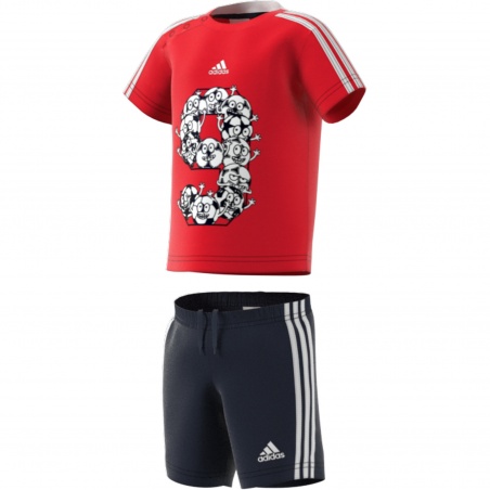 Conjunto Adidas Performance Rojo