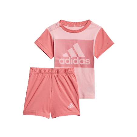 Conjunto Adidas Essentials Rosa