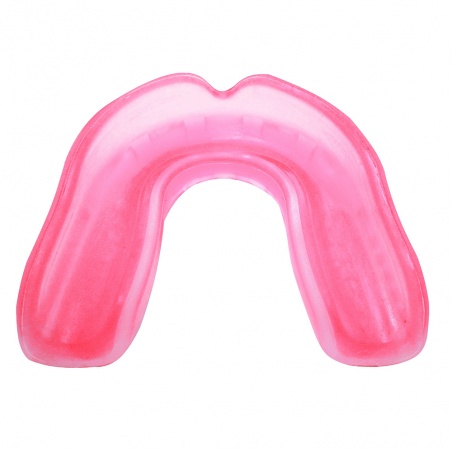 Protector bucal simple ROSA con GEL y almohadilla Pink