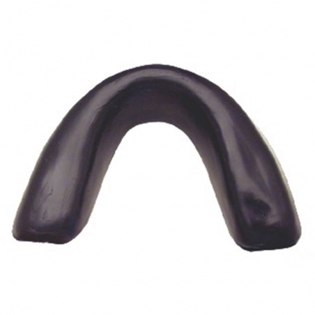 Protector bucal simple junior NEGRO. en estuche Black