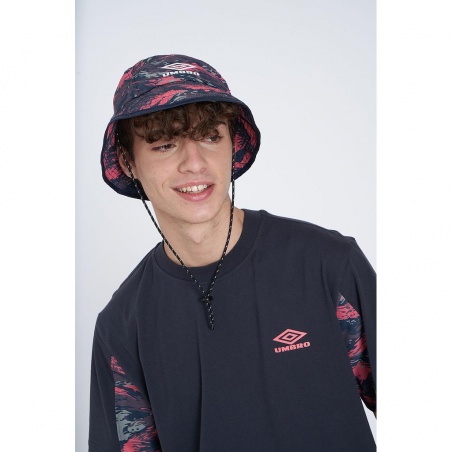 UMBRO RESORT BUCKET HAT INDIAN INK / PINK LIFT