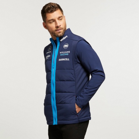 Chaqueta Umbro Williams Racing Gilet Peacoat / Diva Blue